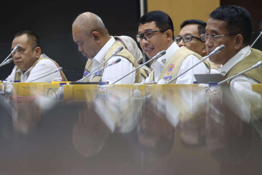 Rapat Kerja dengan Komisi VIII DPR, BNPB Usulkan Anggaran 2024 Sebesar 1 Triliun